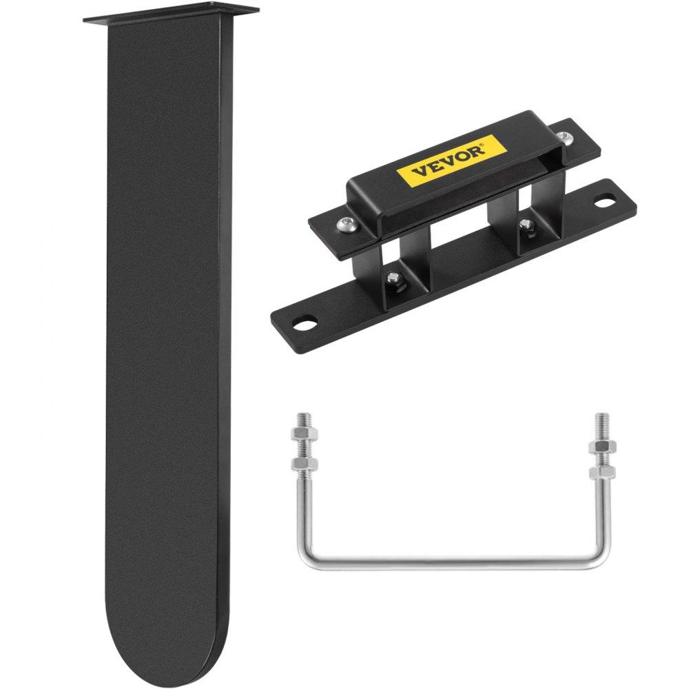 Equipment Parts & Accessories | Chainsaw Holder, 21.5″ x 5.1″ Powder Coated SPCC Steel, Tool Mount Accessories with U-Shape Bolt, Universal Chain Saw Carrier Kit for Tractors, ATVs, UTVs, Trucks, Utility Vehicles, Black Agriculture & Forestry Equipment Equipment Parts & Accessories