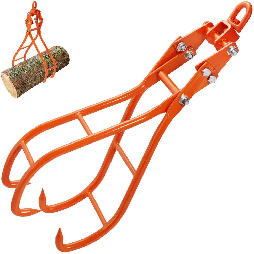 Equipment Parts & Accessories | Timber Claw Hook, 36 inch 4 Claw Log Grapple for Logging Tongs, Swivel Steel Log Lifting Tongs, Eagle Claws Design with 3307 lbs/1500 kg Loading Capacity for Tractors, ATVs, Trucks, Forklifts Agriculture & Forestry Equipment Equipment Parts & Accessories