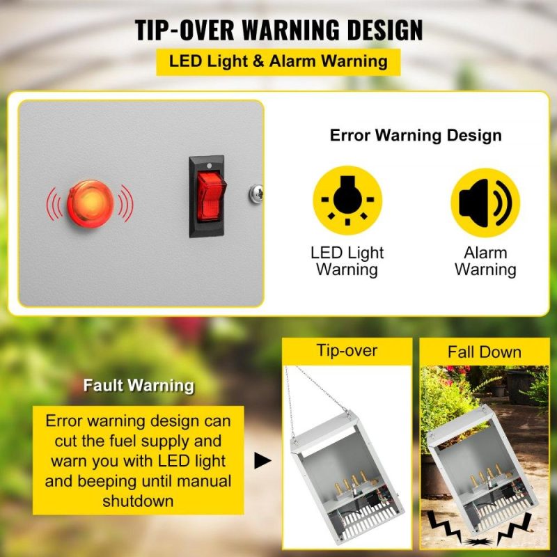 Hydroponics | CO2 Burner, 4 Brass Burner CO2 Generator for Plant, Natural Gas NG Carbon Dioxide Generator Burner, 12540 BTU/Hr, Built-In Electronic Ignition, for Greenhouse Green Tent Hydroponic Grow Room Hydroponics Hydroponics