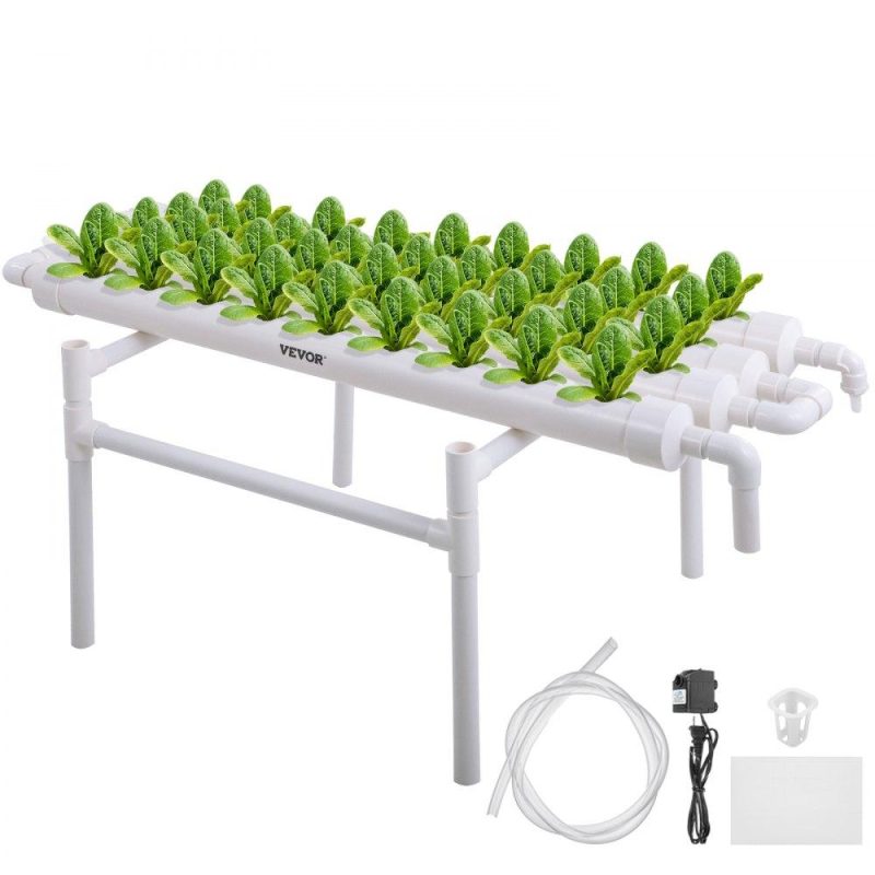 Hydroponics | Hydroponic Grow Kit 36 Sites 4 Pipes Hydroponic Planting Equipment Ebb and Flow Deep Water Culture Balcony Garden System Vegetable Tool Grow Kit Hydroponics Hydroponics