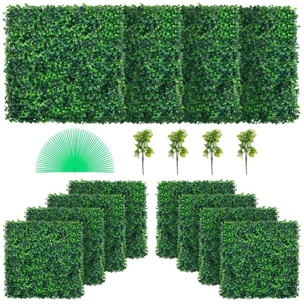 Landscaping & Shade | 12PCS 20x20inch Artificial Boxwood Panels,Boxwood Hedge Wall Panels,Artificial Grass Backdrop Wall 1.6″,Privacy Hedge Screen UV Protected for Outdoor Indoor Garden Fence Backyard Landscaping & Shade Landscaping & Shade