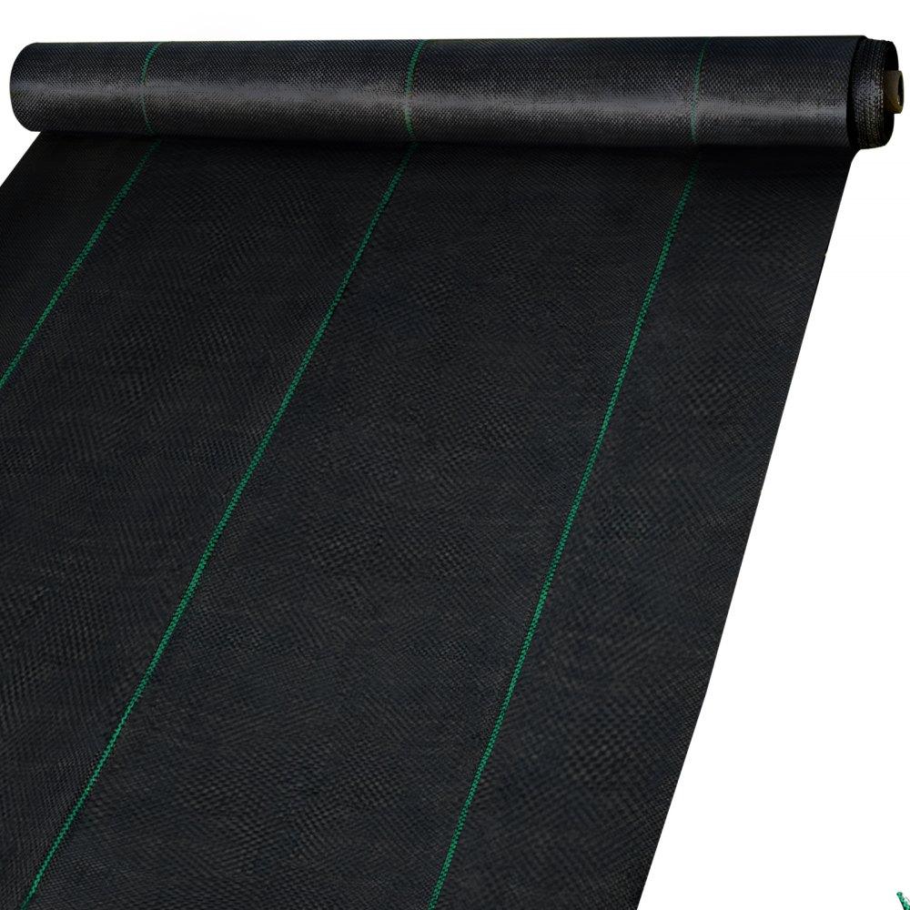 Landscaping & Shade | 6FT300FT Premium Weed Barrier Fabric Heavy Duty 2.4OZ, Woven Weed Control Fabric, High Permeability Good for Flower Bed, Geotextile Fabric for Underlayment, Polyethylene Ground Cover Landscaping & Shade Landscaping & Shade