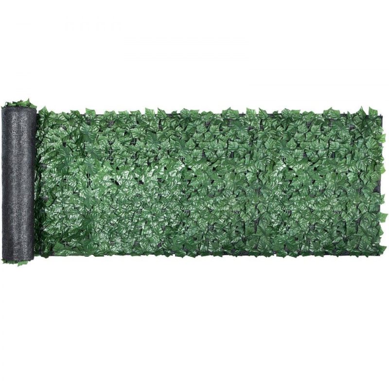 Landscaping & Shade | Artificial Ivy Privacy Fence Screen, 59″x158″ Ivy Fence, PP Faux Ivy Leaf Artificial Hedges Fence, Faux Greenery Outdoor Privacy Panel Decoration for Garden, Decor, Balcony, Patio, Indoor Landscaping & Shade Landscaping & Shade