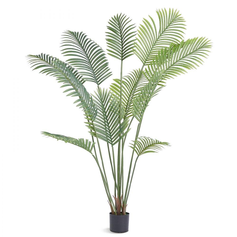 Landscaping & Shade | Artificial Palm Tree, 6 FT Tall Faux Plant, Secure PE Material & Anti-Tip Tilt Protection Low-Maintenance Plant, Lifelike Green Fake Tree for Home Office Warehouse Decor Indoor Outdoor Landscaping & Shade Landscaping & Shade