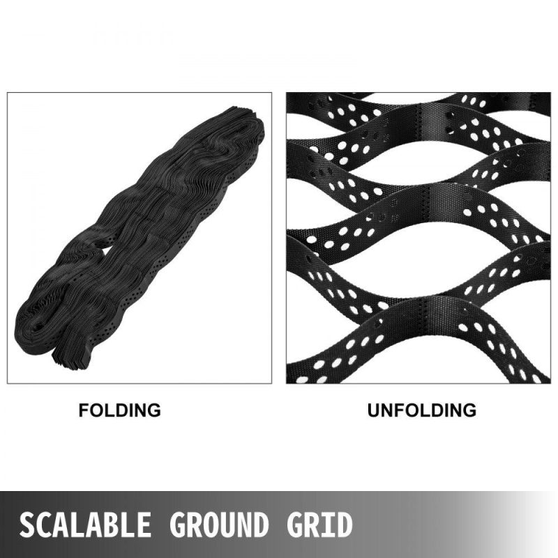 Landscaping & Shade | Geo Grid Ground Grid 9×17 ft, Geo Cell Grid 2 Inch Thick, Gravel Grid HDPE Material, Ground Stabilization Grid 1885 LBS Per Sq, Tensile Strength Gravel Ground Grid for Slope Driveways, Garden Landscaping & Shade Landscaping & Shade