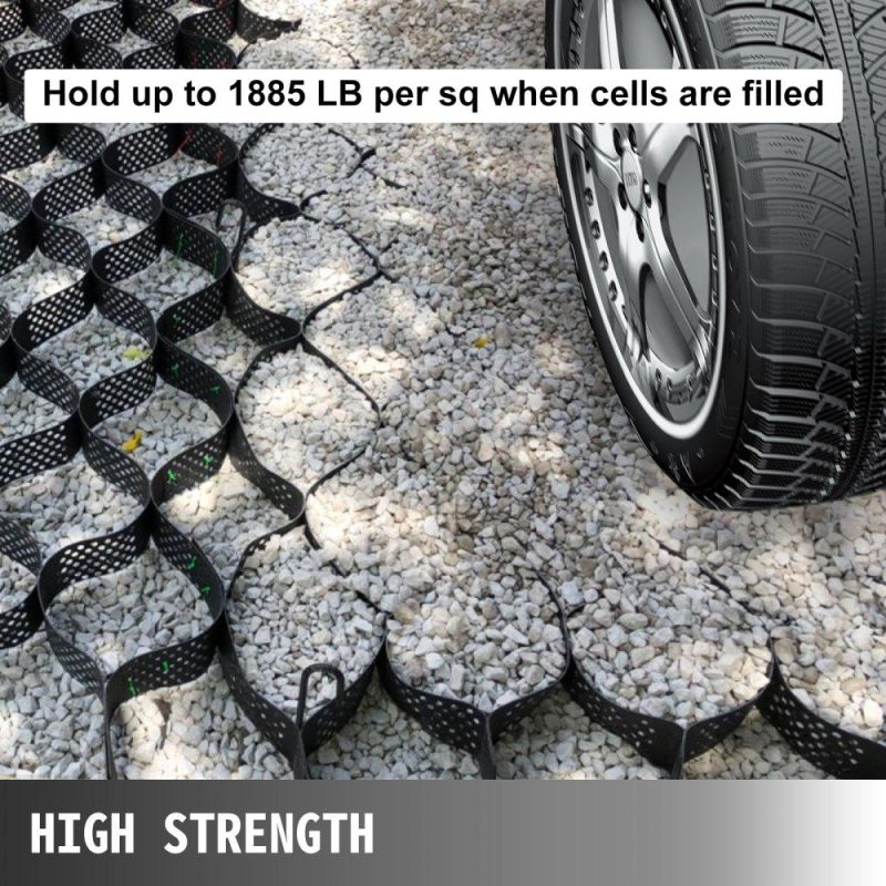 Landscaping & Shade | Geo Grid Ground Grid 9×17 ft, Geo Cell Grid 2 Inch Thick, Gravel Grid HDPE Material, Ground Stabilization Grid 1885 LBS Per Sq, Tensile Strength Gravel Ground Grid for Slope Driveways, Garden Landscaping & Shade Landscaping & Shade