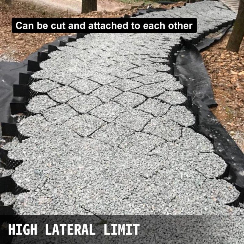 Landscaping & Shade | Geo Grid Ground Grid 9×17 ft, Geo Cell Grid 2 Inch Thick, Gravel Grid HDPE Material, Ground Stabilization Grid 1885 LBS Per Sq, Tensile Strength Gravel Ground Grid for Slope Driveways, Garden Landscaping & Shade Landscaping & Shade