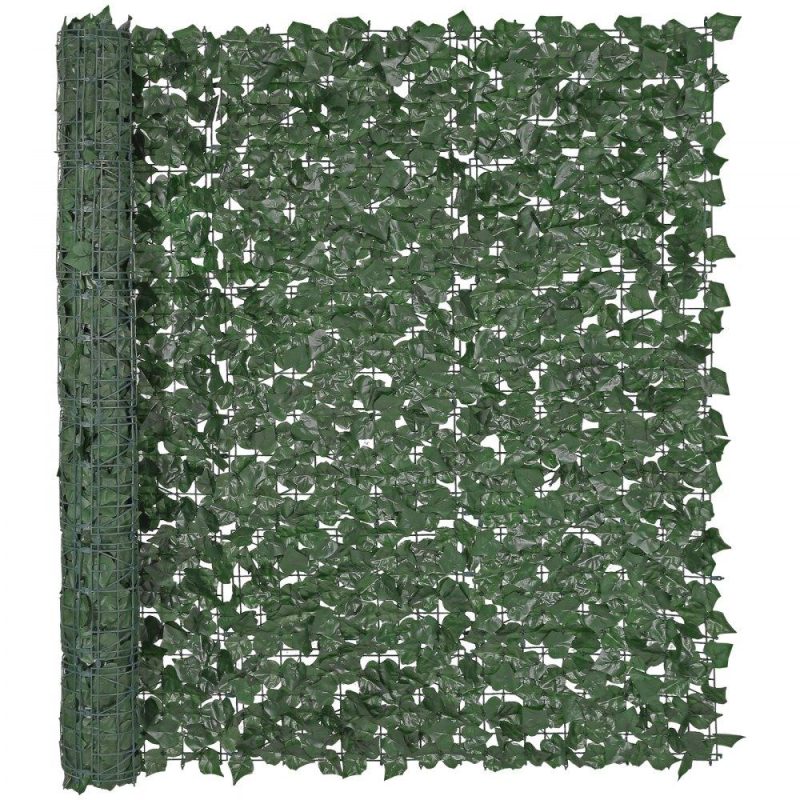 Landscaping & Shade | Ivy Privacy Fence, 59 x 98 in Artificial Green Wall Screen, Greenery Ivy Fence with Strengthened Joint, Faux Hedges Vine Leaf Decoration for Outdoor Garden, Yard, Balcony, Patio Decor Landscaping & Shade Landscaping & Shade