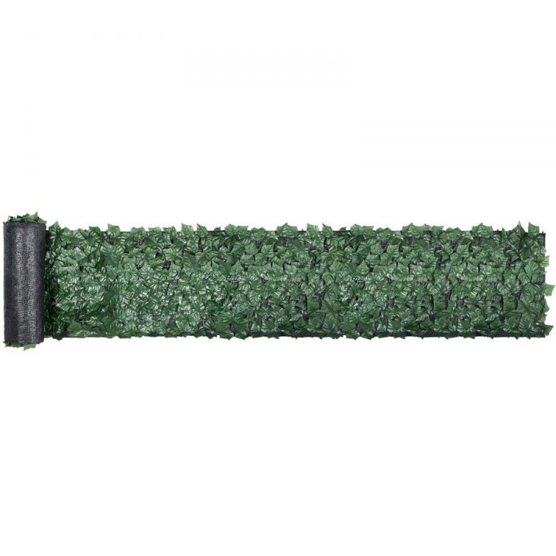 Landscaping & Shade | Ivy Privacy Fence Screen, 39″x198″ PP Faux Leaf Artificial Hedges, 3-Layers Indoor or Outdoor Greenery Leaves Panel, Multi-use for Garden, Yard, Decor, Balcony, Patio, Home, Green, 39 x 198 Inch Landscaping & Shade Landscaping & Shade