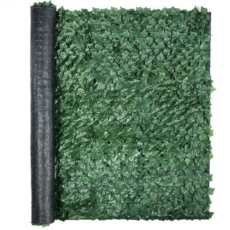 Landscaping & Shade | Ivy Privacy Fence Screen, 96″x72″ PP Faux Leaf Artificial Hedges, 3-Layers Indoor or Outdoor Greenery Leaves Panel, Multi-use for Garden, Yard, Decor, Balcony, Patio, Home, Green Landscaping & Shade Landscaping & Shade