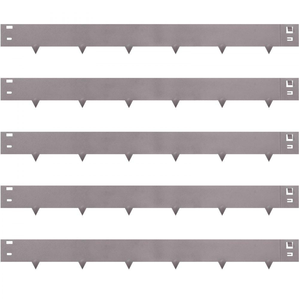 Landscaping & Shade | Steel Lawn Edging, 5PCS Metal Landscape Edging, 3″x39″ Garden Edging Border, Flexible Galvanized Steel Landscape Border, 16.25 ft Length Landscaping Metal Edging, Brown Lawn Edge for Garden Yard Brown Landscaping & Shade Brown