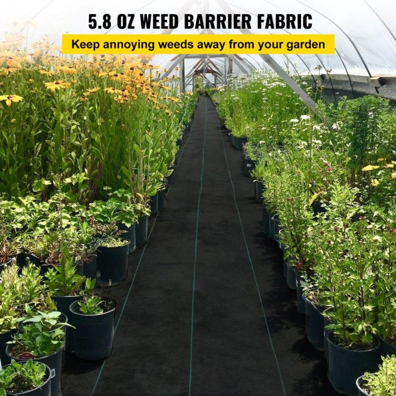 Landscaping & Shade | Weed Barrier, 5.8oz Landscape Fabric, 3ft x 300ft Cover Mat Heavy Duty Woven Grass Control Geotextile for Garden, Patio, Black Landscaping & Shade Landscaping & Shade