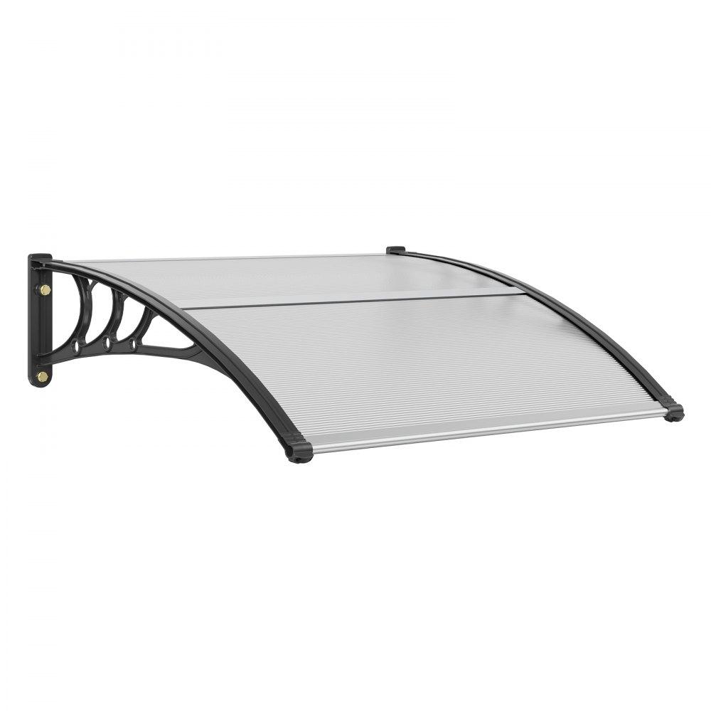 Landscaping & Shade | Window Door Awning Canopy 40″ x 40″, UPF 50+ Polycarbonate Entry Door Outdoor Window Awning Exterior, Front Door Overhang Awning for Sun Shutter, UV, Rain, Snow Protection, Hollow Sheet White Landscaping & Shade Landscaping & Shade