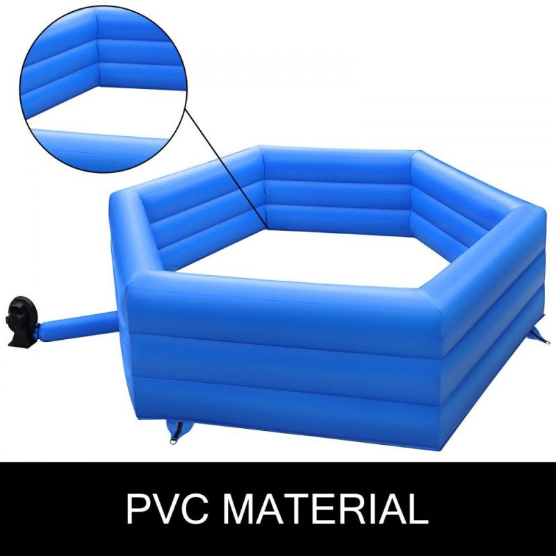 Patio Furniture & Accessories | 15 ft Gaga Ball Pit, Inflatable with Electric Air Pump, Gagaball Court Inflates in Under 3 Minutes, for Outdoor and Indoor School Family Activity Lawn & Garden Patio Furniture & Accessories