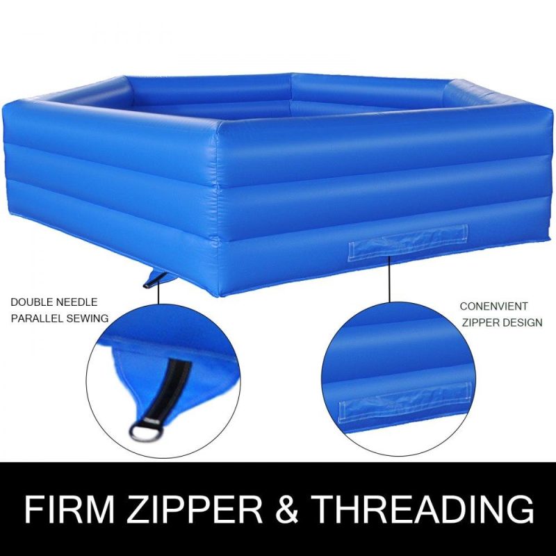 Patio Furniture & Accessories | 15 ft Gaga Ball Pit, Inflatable with Electric Air Pump, Gagaball Court Inflates in Under 3 Minutes, for Outdoor and Indoor School Family Activity Lawn & Garden Patio Furniture & Accessories