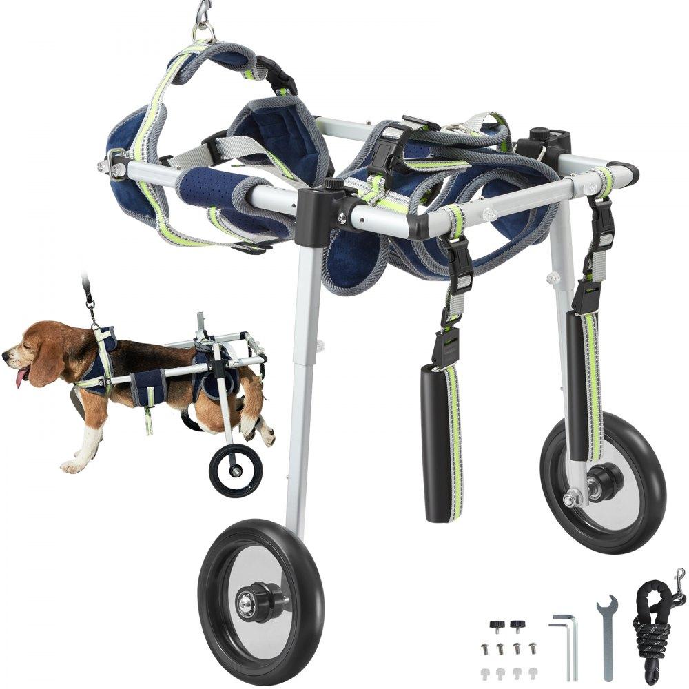 Pet Supplies | 2 Wheels Dog Wheelchair for Back Legs, Pet Wheelchair Lightweight & Adjustable Assisting in Healing,  Dog Cart/Wheelchair for Injured, Disabled, Paralysis, Hind Limb Weak Pet(XS) Agriculture & Forestry Equipment Pet Supplies