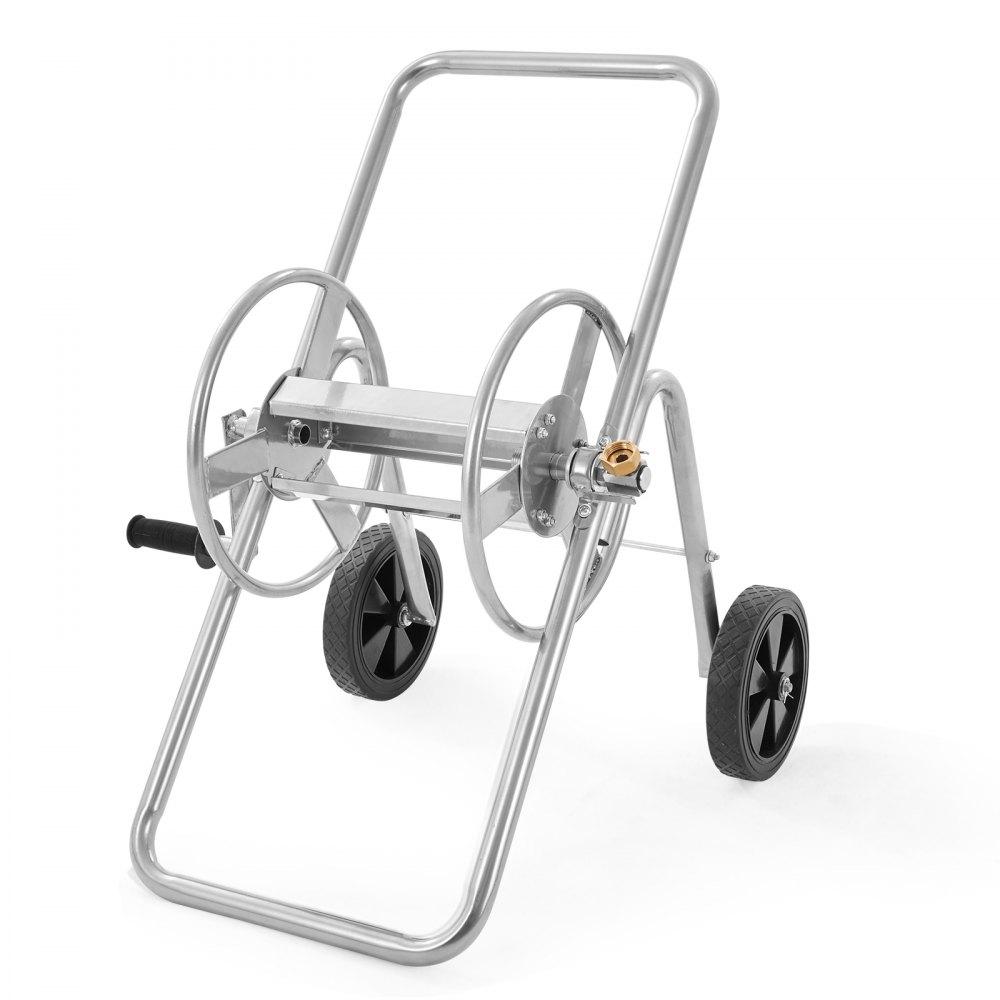 Watering & Irrigation | Hose Reel Cart, Hold Up to 175 ft of 5/8’’ Hose (Hose Not Included), Garden Water Hose Carts Mobile Tools with Wheels, Heavy Duty Powder-coated Steel Outdoor Planting for Garden, Yard, Lawn Lawn & Garden Watering & Irrigation