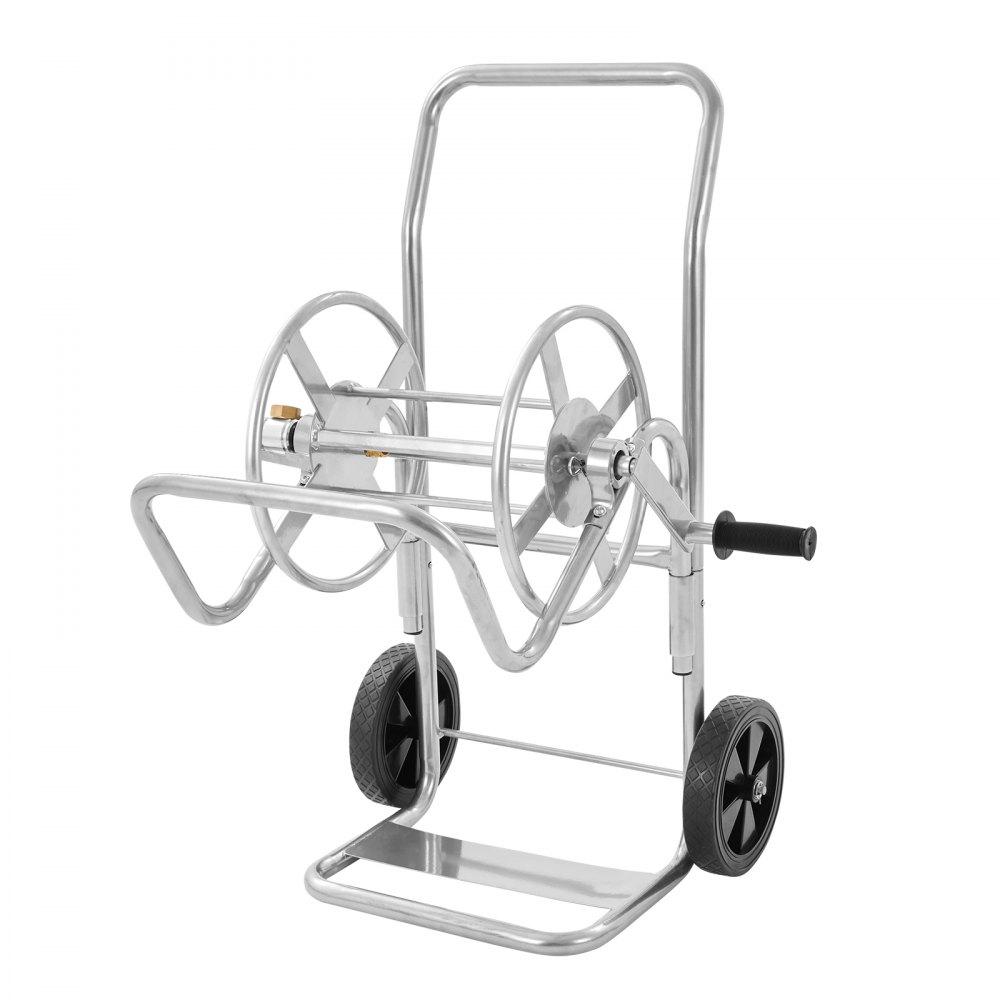 Watering & Irrigation | Hose Reel Cart, Hold Up to 200 ft of 5/8’’ Hose (Hose Not Included), Garden Water Hose Carts Mobile Tools with Wheels, Heavy Duty Powder-coated Steel Outdoor Planting for Garden, Yard, Lawn Lawn & Garden Watering & Irrigation